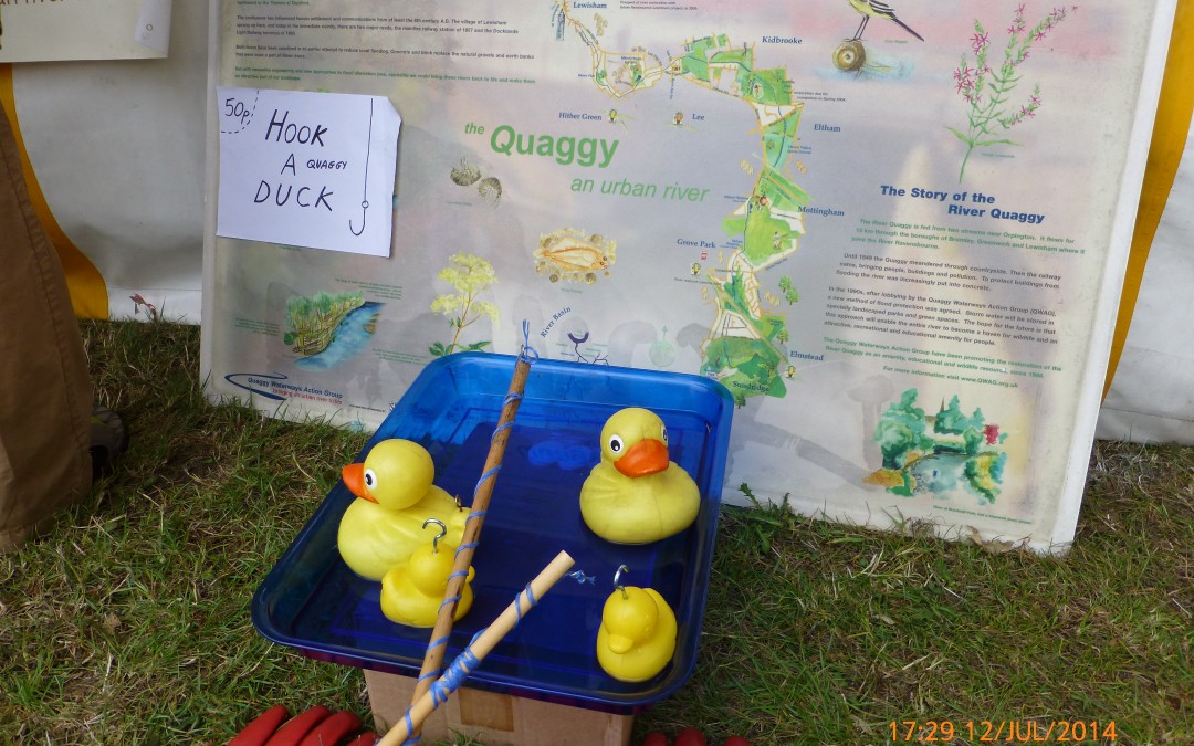 Lewisham’s People Day 2014 – hook a Quaggy duck!